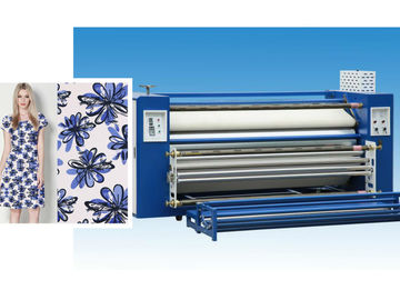 Mesin Kalender Tekstil Pencetakan Transfer 1600mm Rotary
