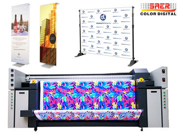 6kw 3 Kepala Printer Sublimasi Format Besar Untuk Bendera