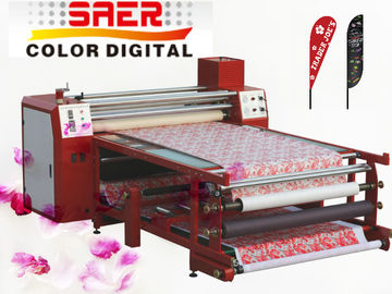 1600mm Panas Tekan Mesin Kalender Tekstil Rotary