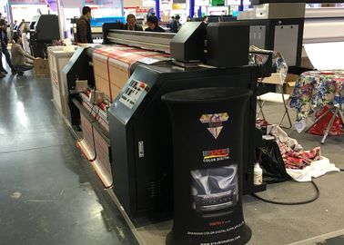 Pengumpanan Otomatis / Pengambilan Roll To Roll Flag Printing Machine Antarmuka USB 2.0