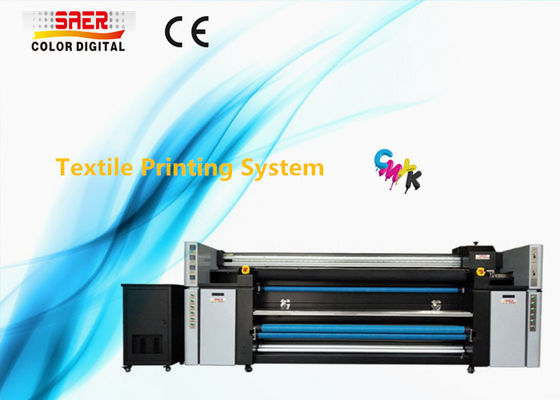 CMYK Color 3 Pieces Kepala Sublimasi Kain Plotter
