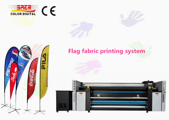 Tenda Tekstil Payung Kain Plotter Dengan 4 Pieces Print Head