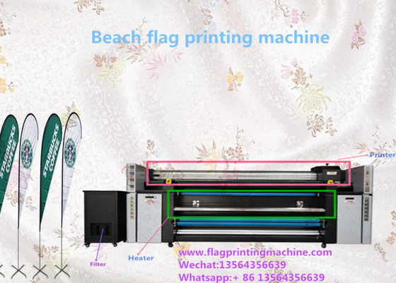 1400DPI Dual CMYK Inkjet Textile Printing Machine Lebar 2000mm