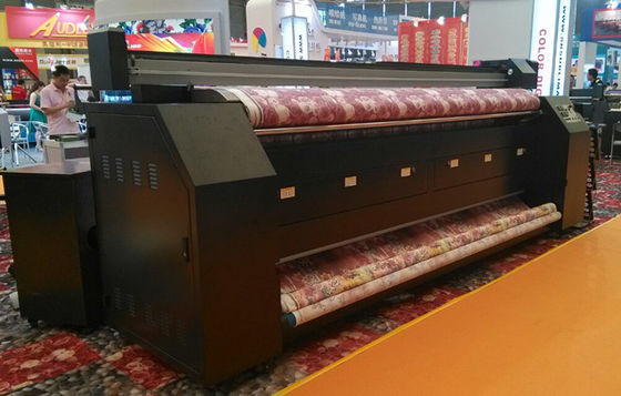 Mesin Cetak Bendera Digital Polyster Otomatis Dengan Kepala DX7 Lebar 3,2 m