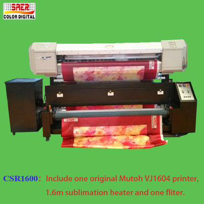 Inframerah Jauh 1.6m Otomatis Mesin Digital Printing Kain Multicolor