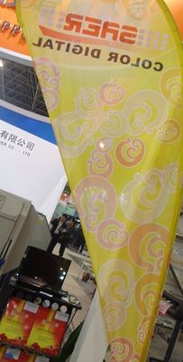 Kain Percetakan Sublimasi Digital Dengan Poliester Rajutan Warp Dilapisi