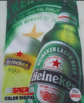 Direct Dye WhiteTextile Sublimasi Satin Digital Printing Fabric Untuk Membuat Bendera