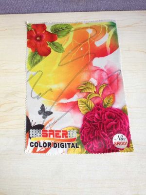 Kain tahan air Satin sublimasi digital printing UV resisten