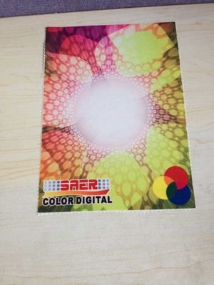 Warp rajutan kain cetak digital untuk spanduk Pantai payung