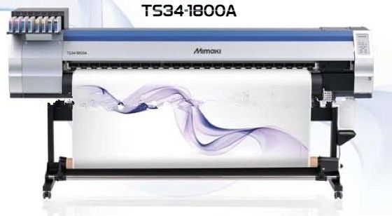 Mimaki TS34-1800 Mesin Tekstil Digital Untuk Menggulung Pencetakan Kain, Mesin Cetak Bendera