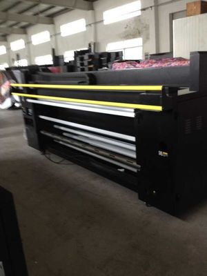 Bendera Luar Dan Dalam Ruangan Tinta Berkelanjutan Inkjet Epson Head Printer Dual KCMY