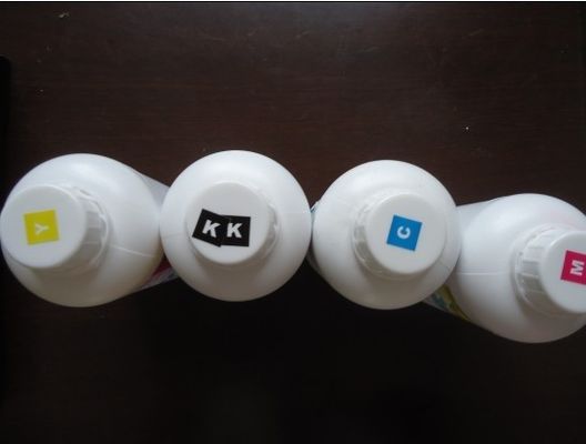 Dual CMYK Dye Sublimation Printing Ink Untuk Epson Print Head Untuk Membuat Bendera