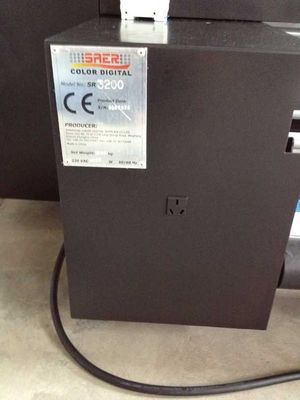 Dual Epson DX7 1440dpi Mesin Bendera Bendera Tekstil Untuk Membuat Taplak Meja