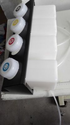 3.2m Warna Kain Cerah Ganda Mesin Cetak CMYK / Printer Epson Head