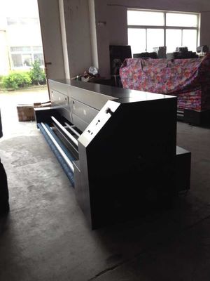 3,2 m Langsung Roll To Roll Sublimasi Heater Mesin Memperbaiki Tekstil