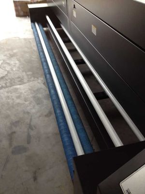 Mesin Transfer Sublimasi Langsung 1,8 m Dan Memperbaiki Pemanas Warna Kering Untuk Bendera