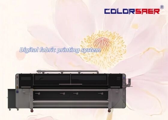 China Produsen Profesional Format Besar Roll to Roll Digital Fabric / Tekstil Printer untuk Polyester & bahan kapas