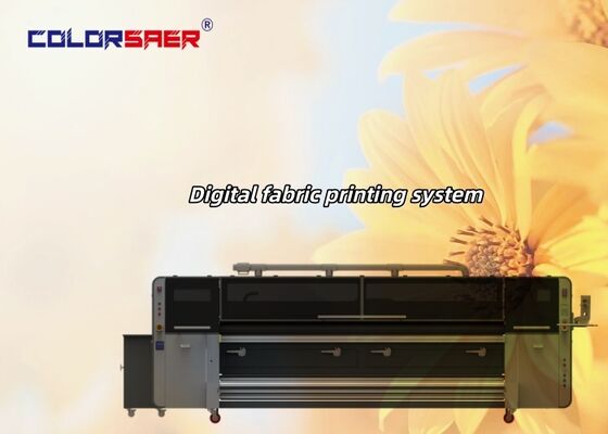 Industrial KJ4B-QL Print Head Dye-Sub Printer Model Baru Low Maintenance untuk Percetakan Berjalan Panjang Ramah Lingkungan Untuk Polyester & Kain Katun