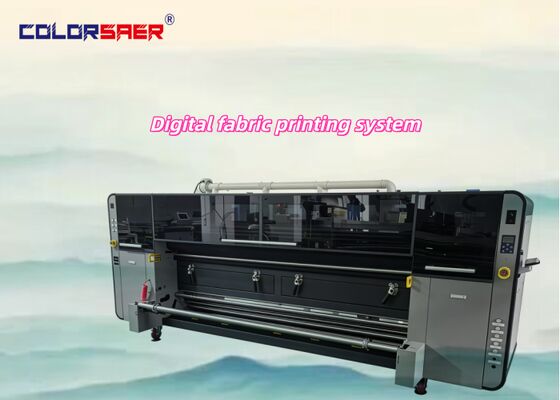 Printer Tekstil Digital Format Besar dengan Printerhead Sublimation Printer KJ4B-QL
