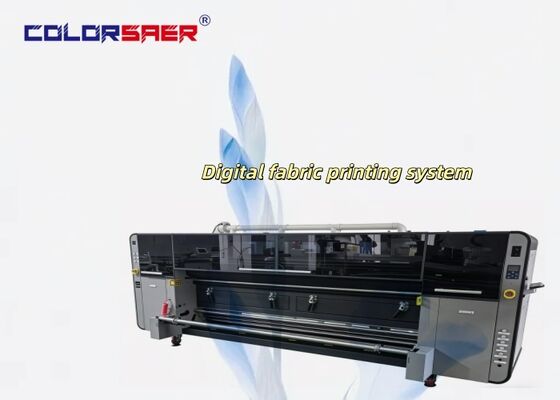 Model baru Inkjet Tekstil Printer dengan Far Infrared Heater Mesin All-in-one Sistem Pencetakan Kain dengan Pigmen & Sublimasi Tinta