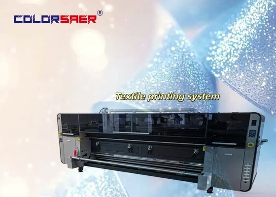 Original Factory 3200mm 4pcs KJ4B-QL Kepala Cetak Industri Inkjet Printer Kain Digital Format Besar