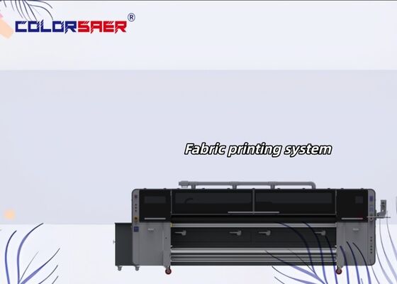 Digital Multi-Color Fabric Printer Dengan Unit Pemanas Far Infrared All-in-one Machine Textile Plotter