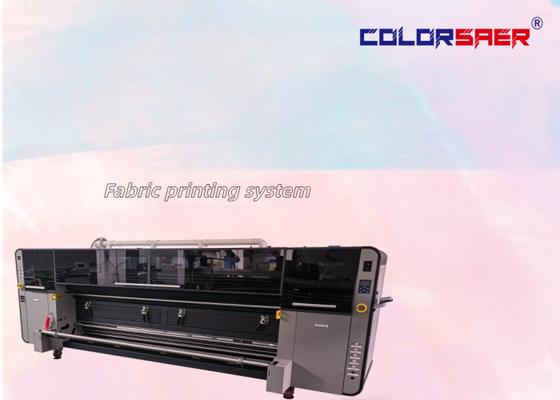 Plotter Kain Digital SAER CSR3200 Umur Panjang dengan 4 pcs Kepala Cetak I3200 A1 dan Lebar Cetak 3200mm