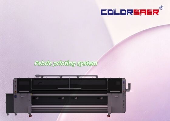 SAER COLOR Printer Sublimasi Format Besar Berkinerja Tinggi 3.2m Mesin Cetak Tekstil Otomatis