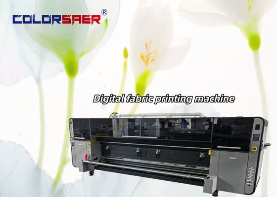 Jaminan Pengiriman tepat waktu Format besar 3200MM Tekstil Plotter 4pcs atau 8pc Print Head Sublimation Flag Direct Printer
