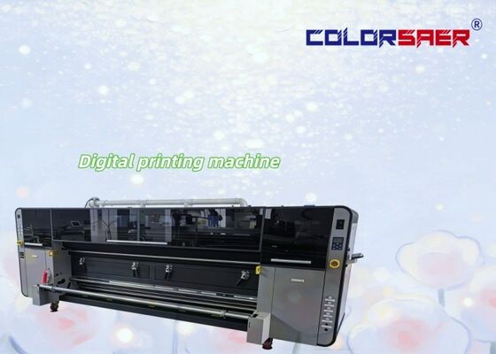Printer Tekstil Inkjet Berkinerja Biaya Tinggi dengan 4 atau 8 Kepala Cetak untuk Kain Katun & Poliester