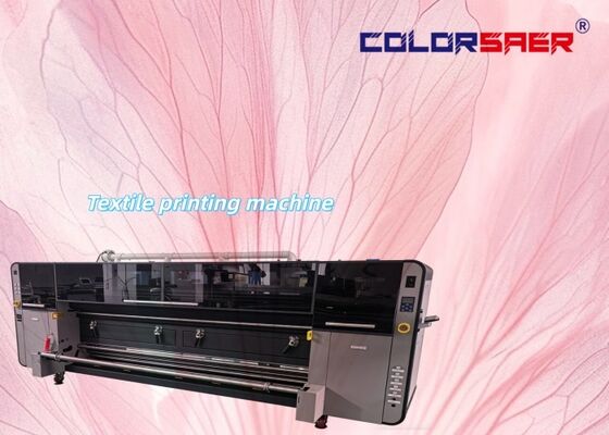 Mesin Cetak Bendera Digital Performa Tinggi SAER COLOR untuk Kain Poliester / Printer Bahan Katun