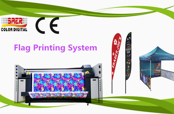 Printer Inkjet Sublimasi Tekstil CMYK Ganda Format Besar 0