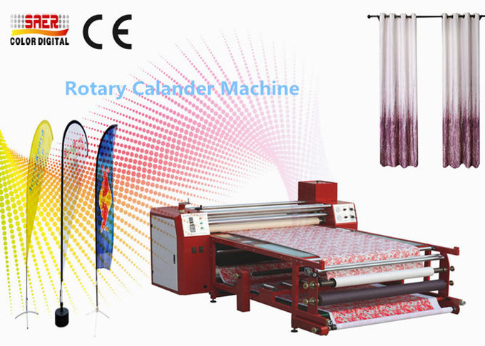 Roll Calander Sublimation Banner Printing Machine Sertifikasi CE Otomatis 1
