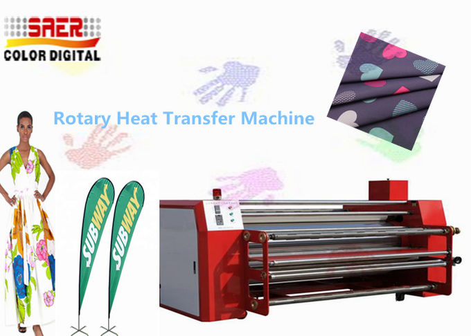 Roll Calander Sublimation Banner Printing Machine Sertifikasi CE Otomatis 0