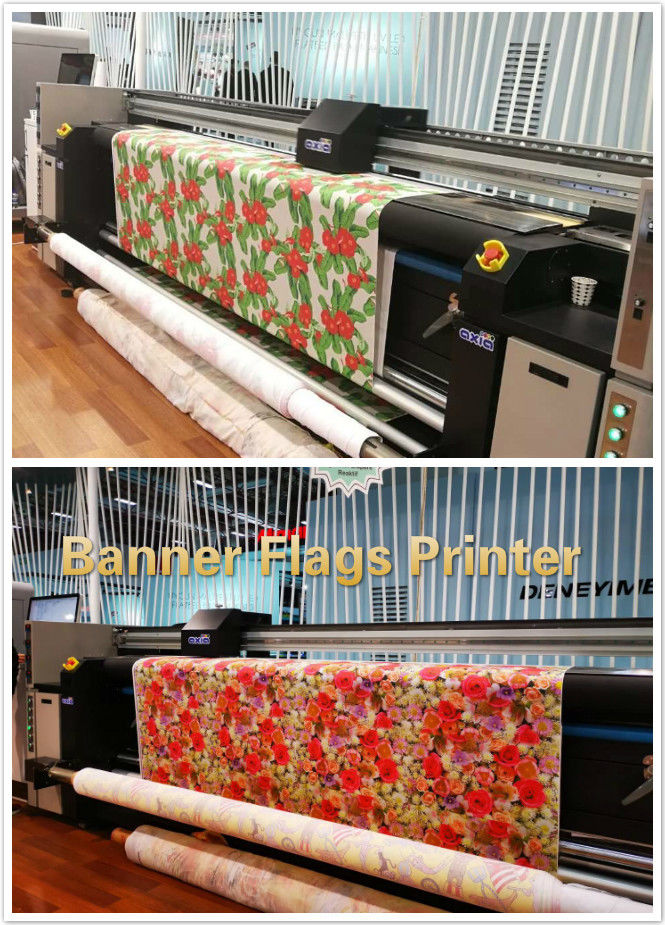 1440dpi Roll To Roll Mesin Cetak Bendera Tekstil 0
